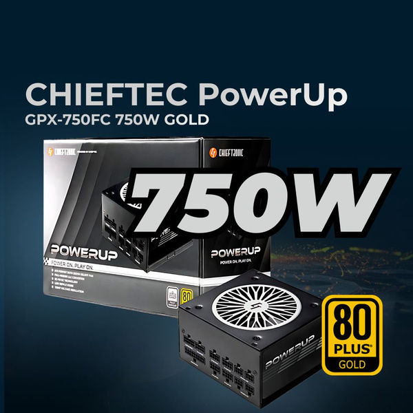 Блок питания 850W Chieftec PowerUp (GPX-850FC)