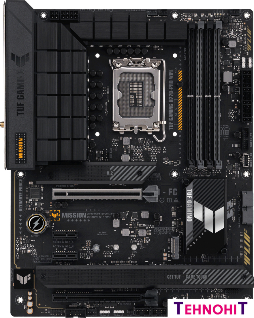 Материнская плата ASUS TUF GAMING H770-PRO WIFI