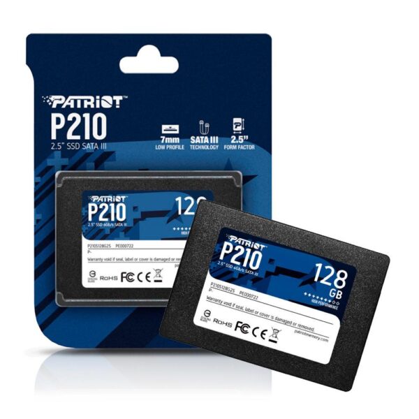 Накопитель SSD 128GB Patriot P210 (P210S128G25)