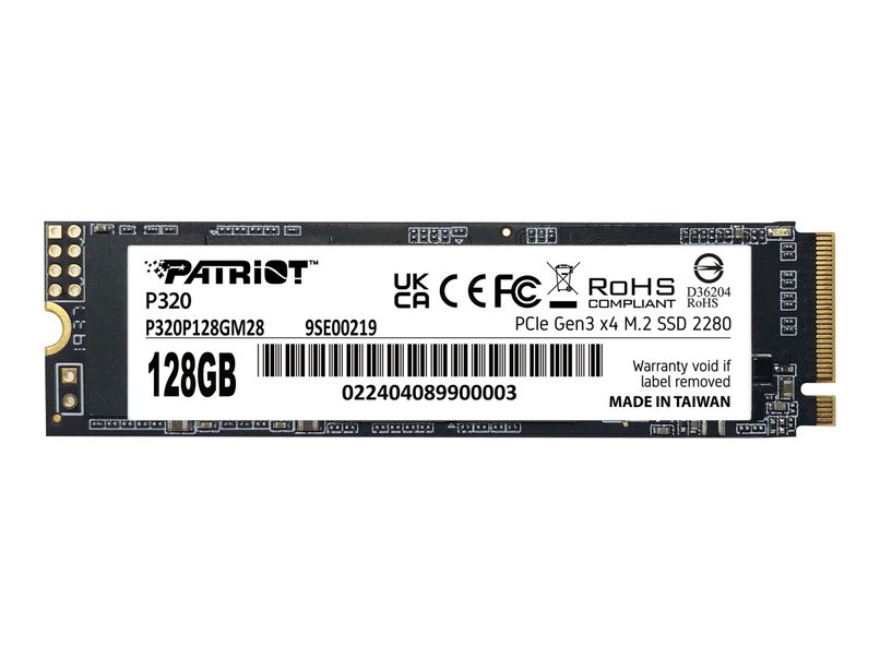 Накопитель SSD 128GB Patriot P320 (P320P128GM28)