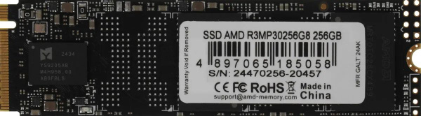 Накопитель SSD 256GB AMD R3 Series (R3MP30256G8)