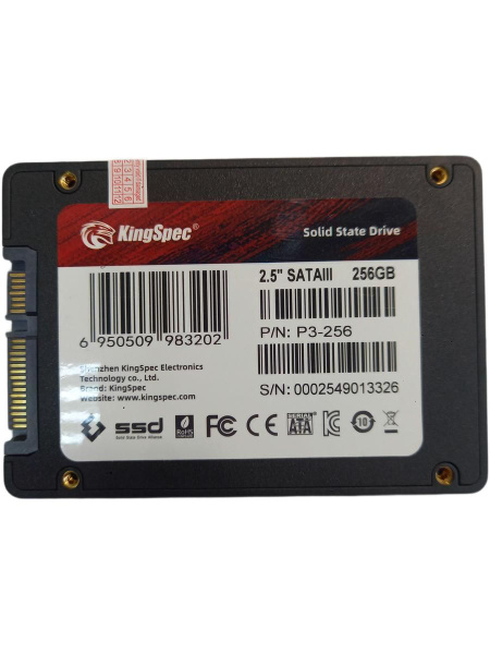 Накопитель SSD 256GB KingSpec (P3-256)