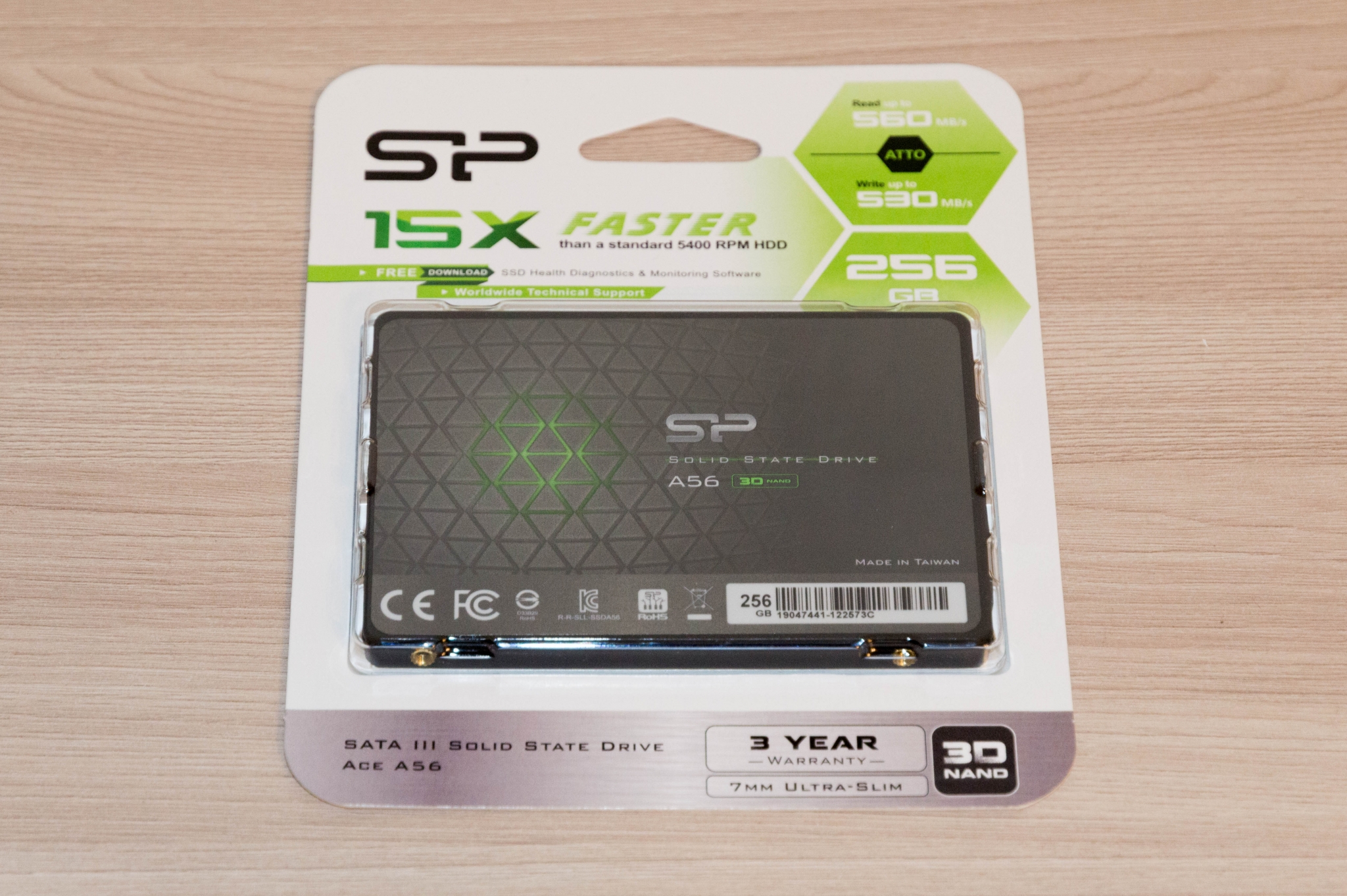 Накопитель SSD 256GB Silicon Power Ace A56 (SP256GBSS3A56B25)