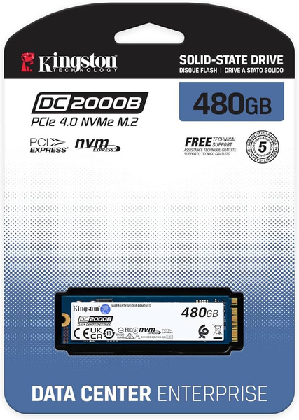 Накопитель SSD 480GB Kingston DC2000B (SEDC2000BM8/480G)