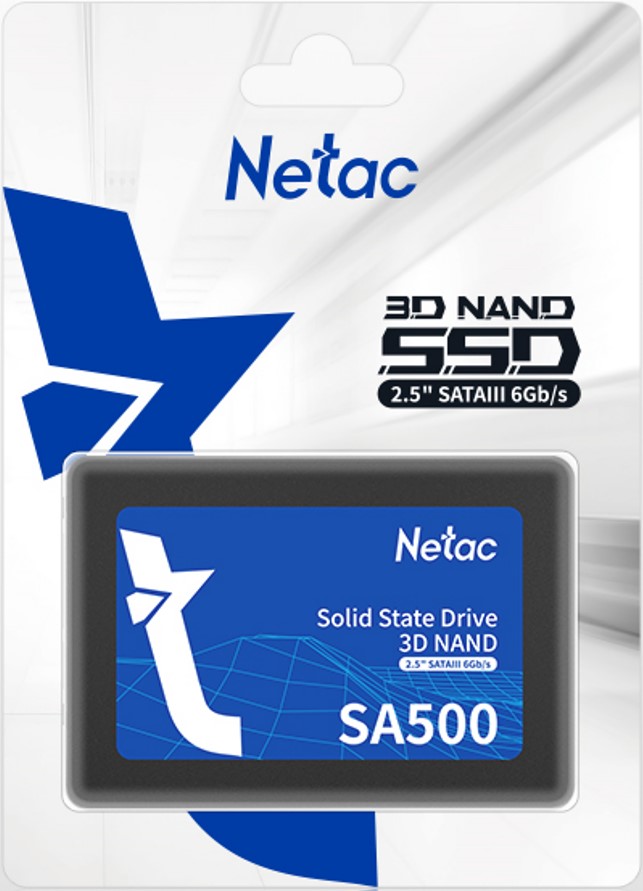 Накопитель SSD 480GB Netac SA500 (NT01SA500-480-S3X)