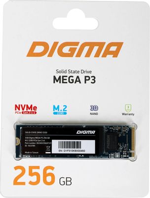 Накопитель SSD 512GB Digma Mega P5 (DGSM3512GP53T)