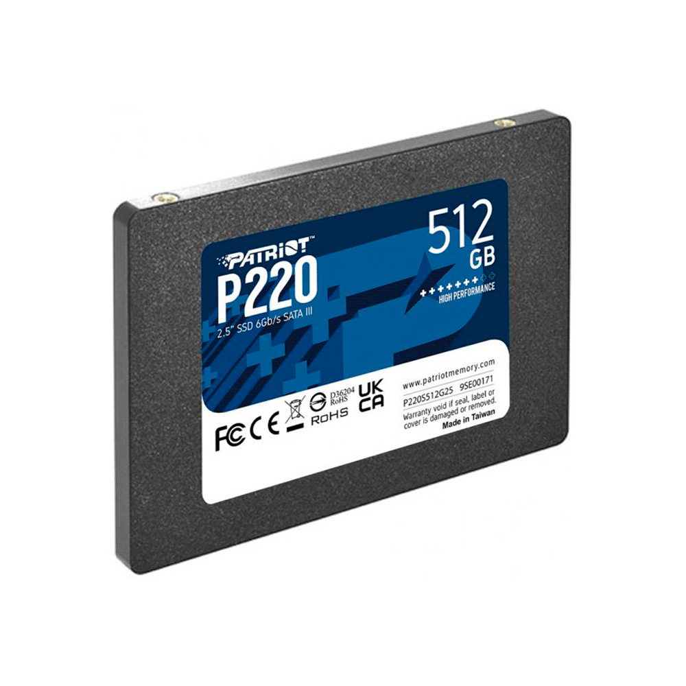Накопитель SSD 512GB Patriot P220 (P220S512G25)