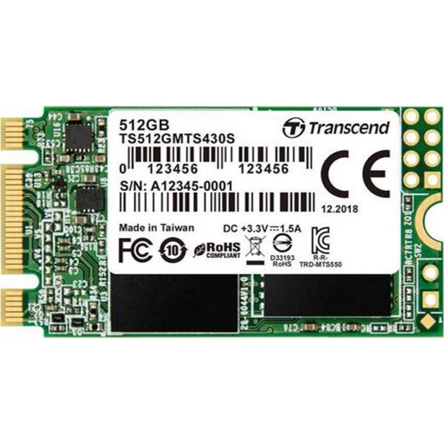 Накопитель SSD 512GB Transcend MTE710T-I (TS512GMTE710T-I)