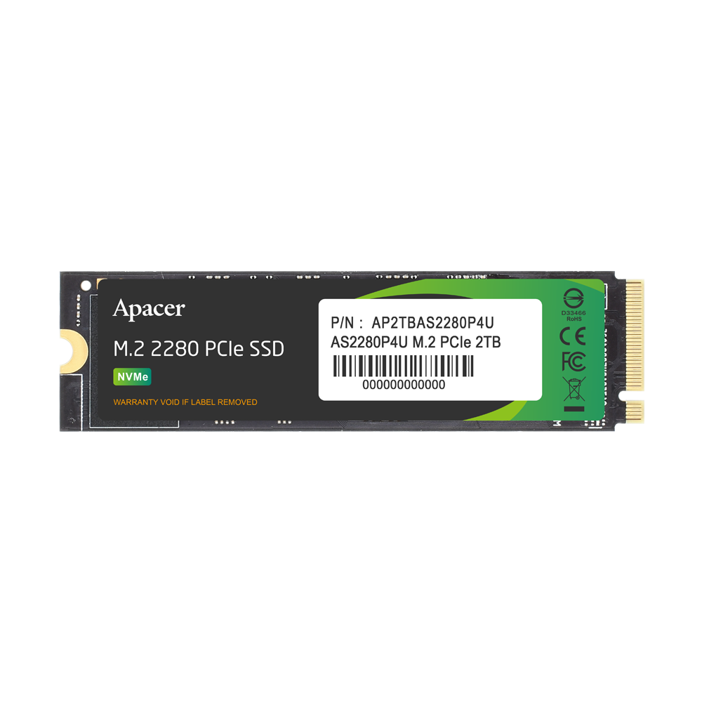 Накопитель SSD 1TB Apacer AS2280P4U (AP1TBAS2280P4U-1)