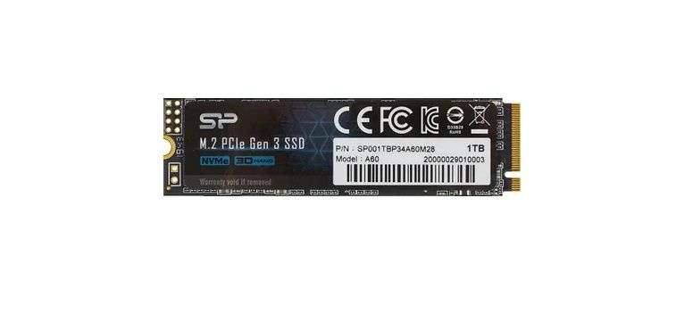 Накопитель SSD 1TB Silicon Power P34A60 (SP001TBP34A60M28)