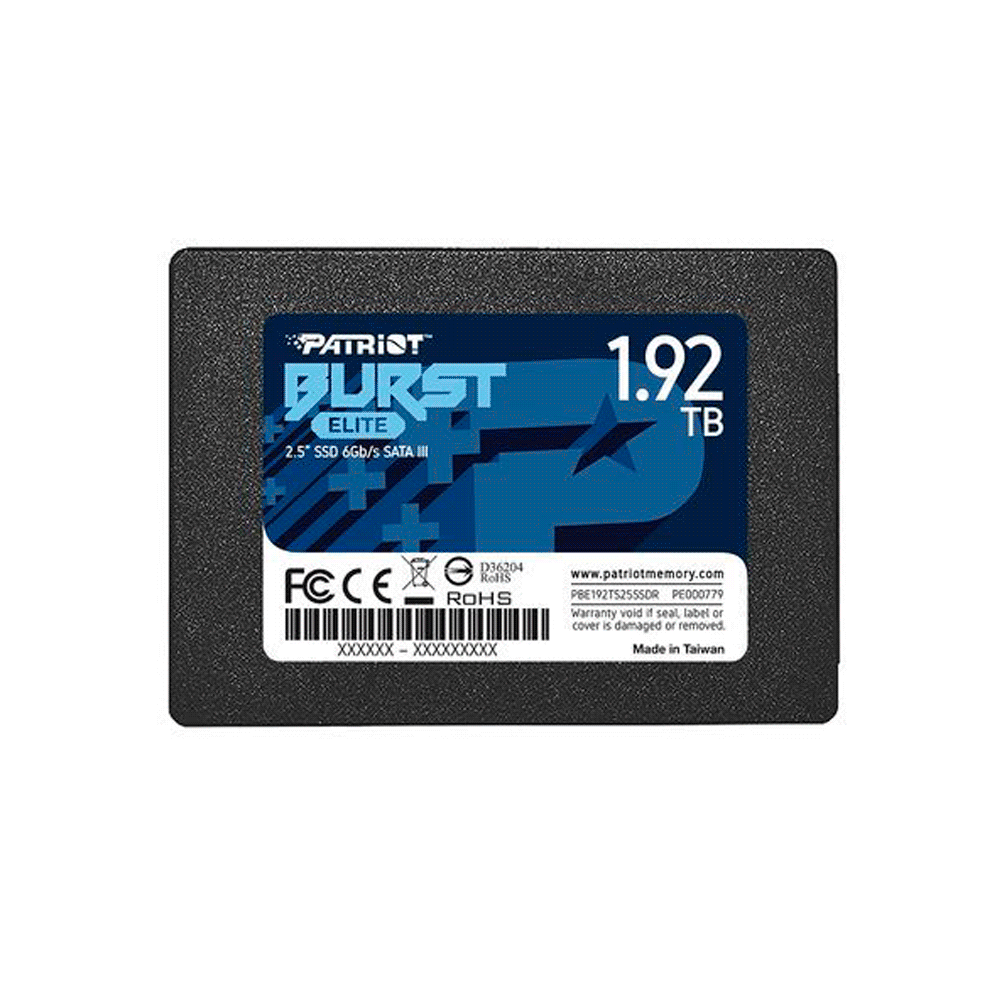 Накопитель SSD 1.92TB Patriot Burst Elite (PBE192TS25SSDR)