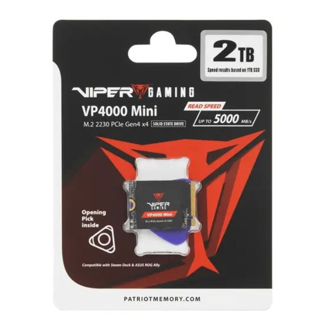 Накопитель SSD 2TB Patriot Viper VP4000 (VP4000M2TBM23)