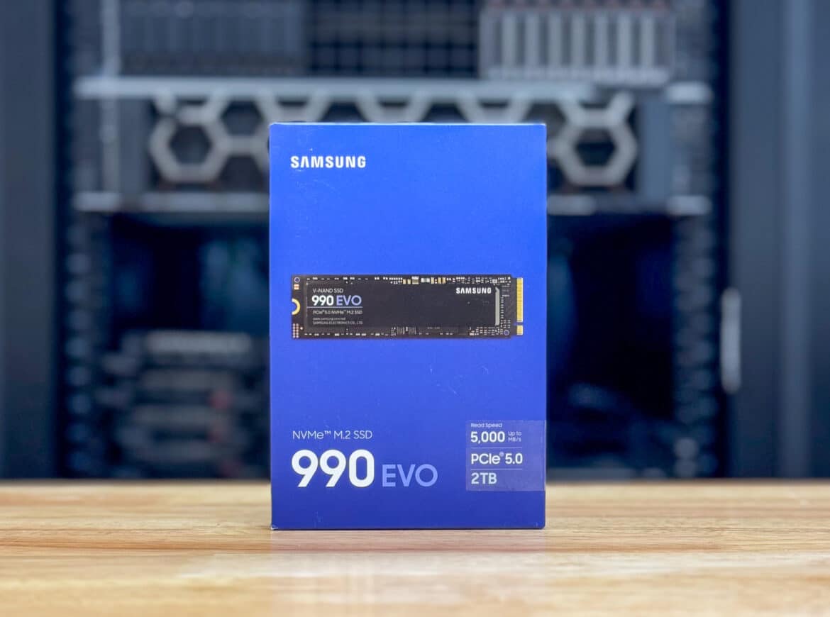 Накопитель SSD 2TB Samsung 990 EVO (MZ-V9E2T0BW)