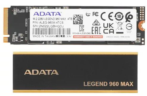 Накопитель SSD 4TB ADATA Legend 960 (ALEG-960-4TCS)