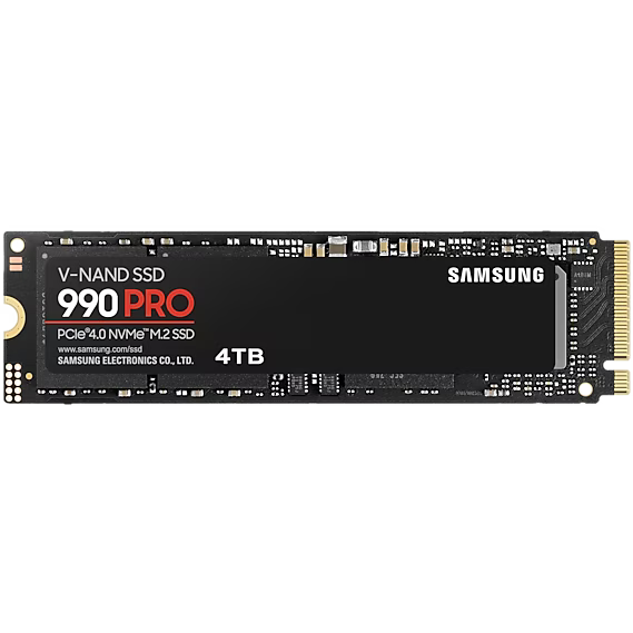 Накопитель SSD 4TB Samsung 990 PRO (MZ-V9P4T0BW)