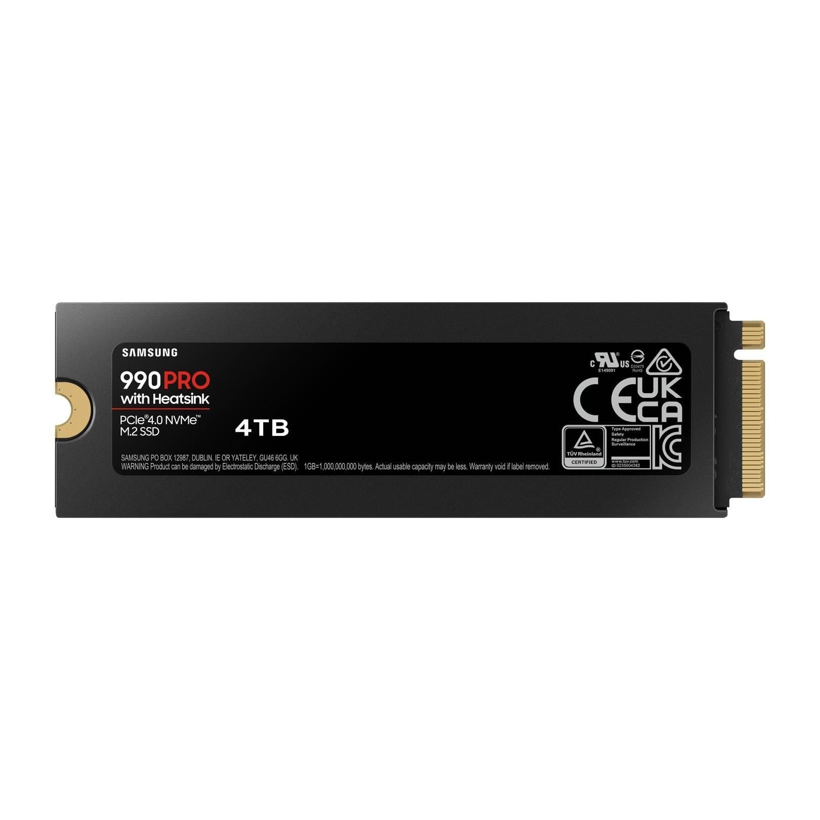 Накопитель SSD 4TB Samsung 990 PRO (MZ-V9P4T0CW)