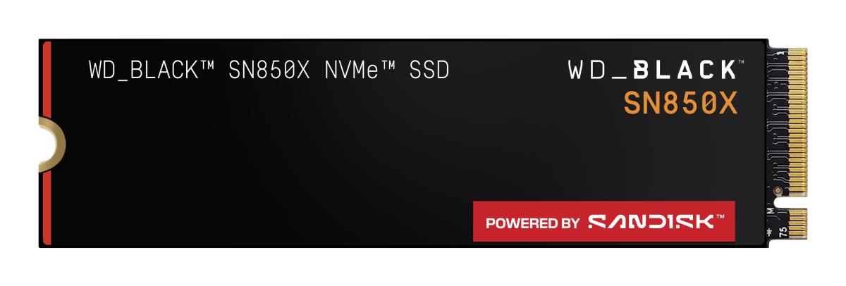 Накопитель SSD 4TB WD Black SN850X (WDS400T2X0E)