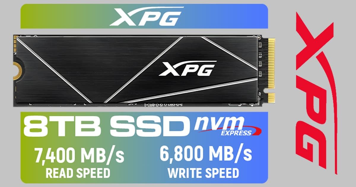 Накопитель SSD 8TB ADATA XPG Blade S70 (AGAMMIXS70B-8000G-CS)