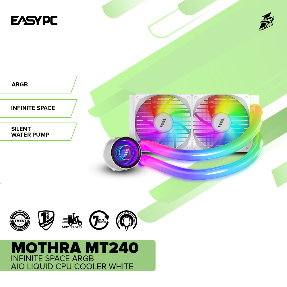 Корпус 1STPLAYER INFINITE SPACE IS6 ARGB White