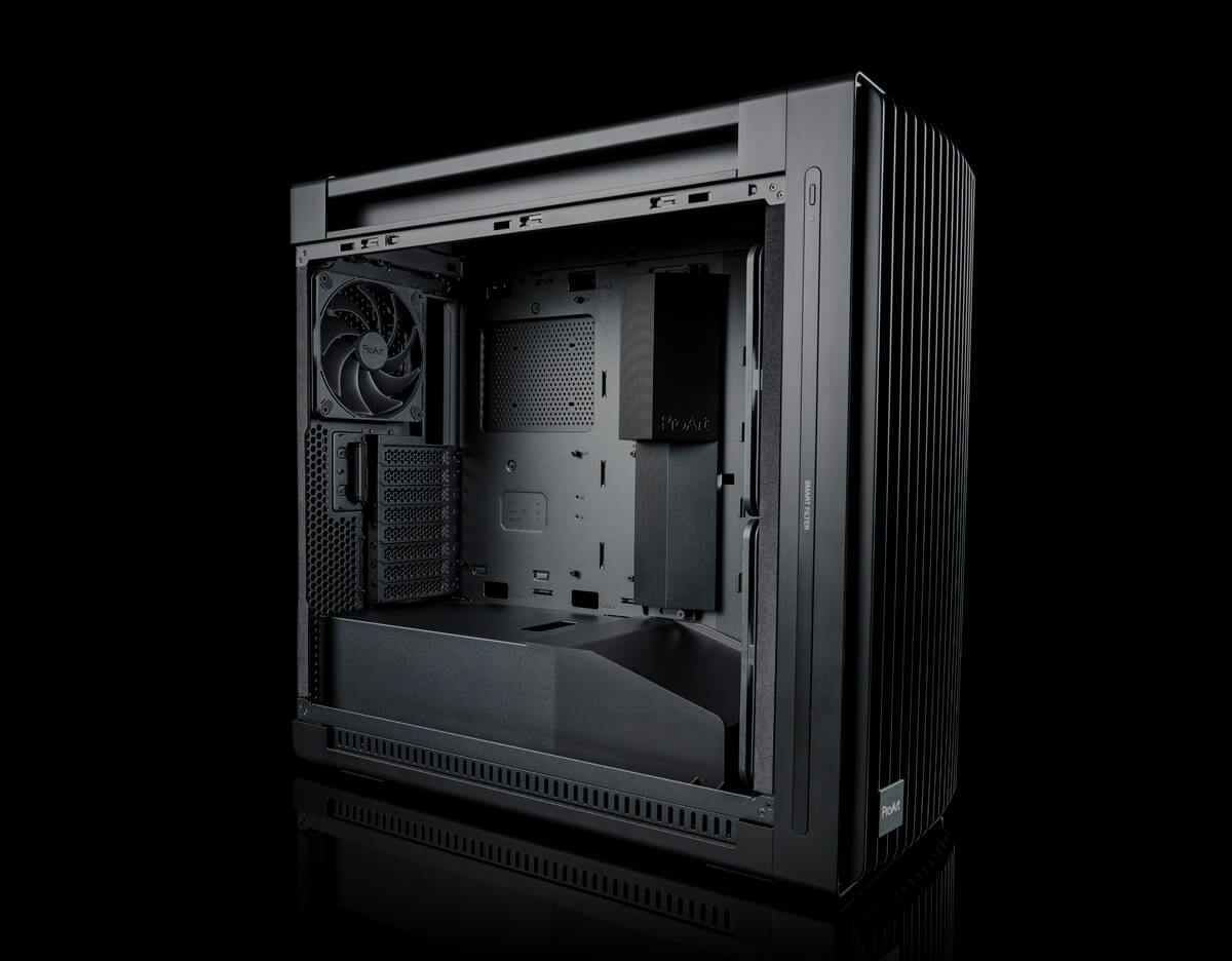 Корпус ASUS ProArt PA602 Wood Edition Metal Panel Black