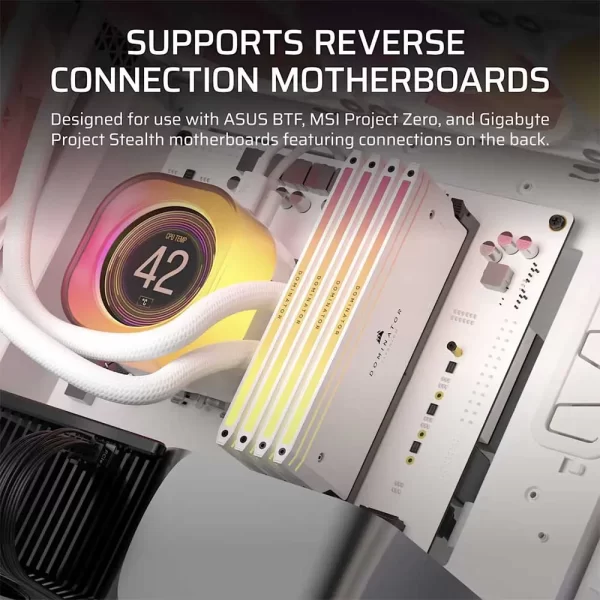 Корпус Corsair 5000T White (CC-9011301-WW)