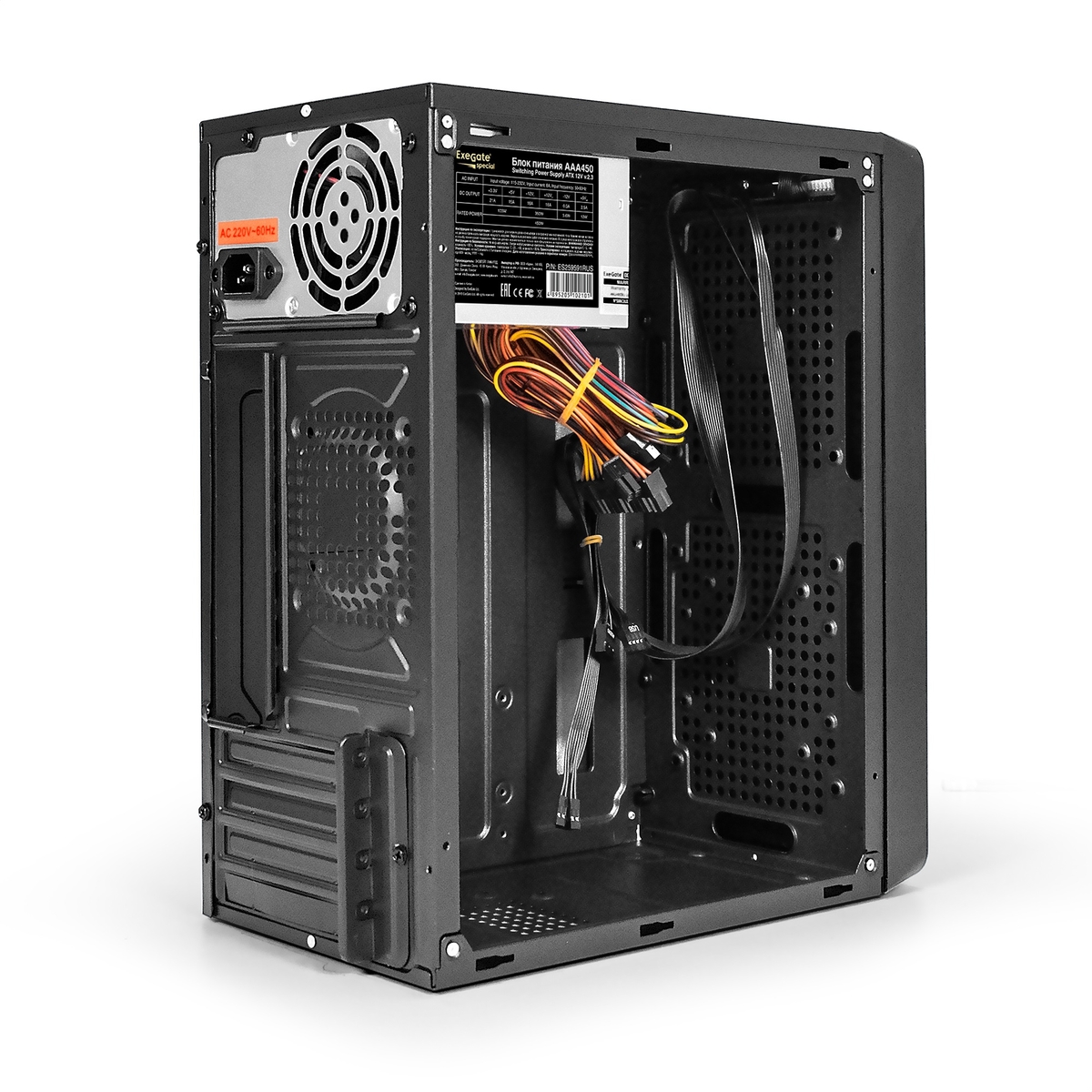 Корпус ExeGate BAA-403U2-UNS350 350W Black