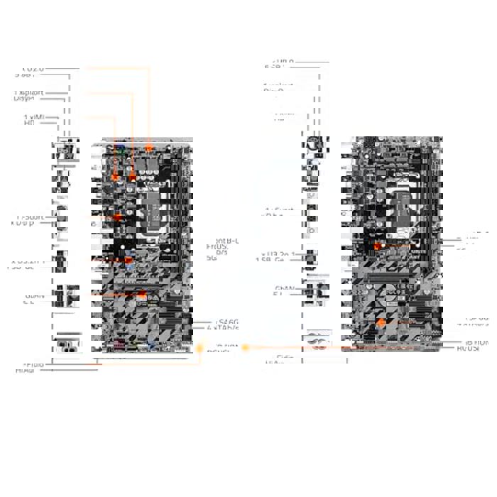 Материнская плата Gigabyte H810M S2H