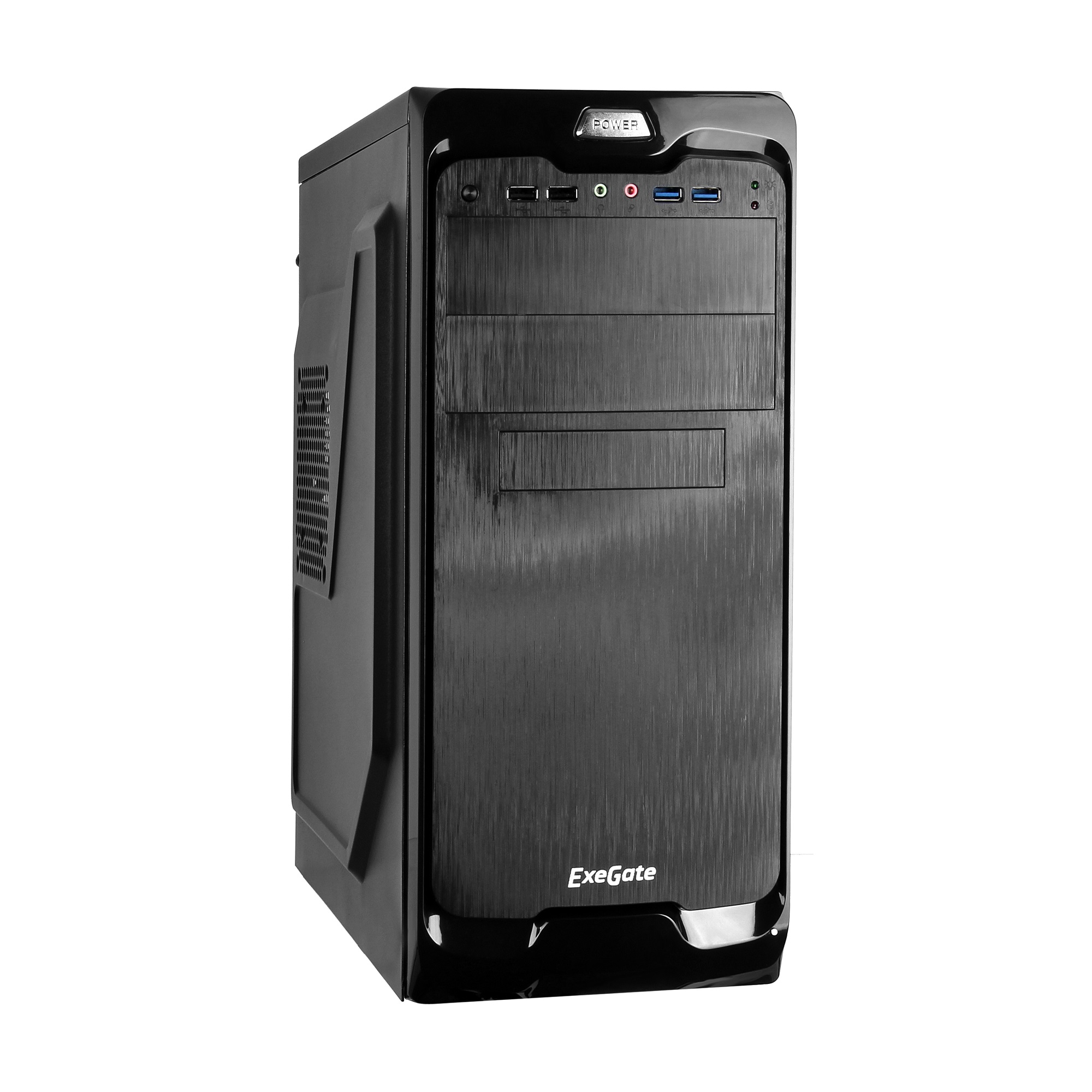 Корпус ExeGate UN-604-UNS500 500W Black