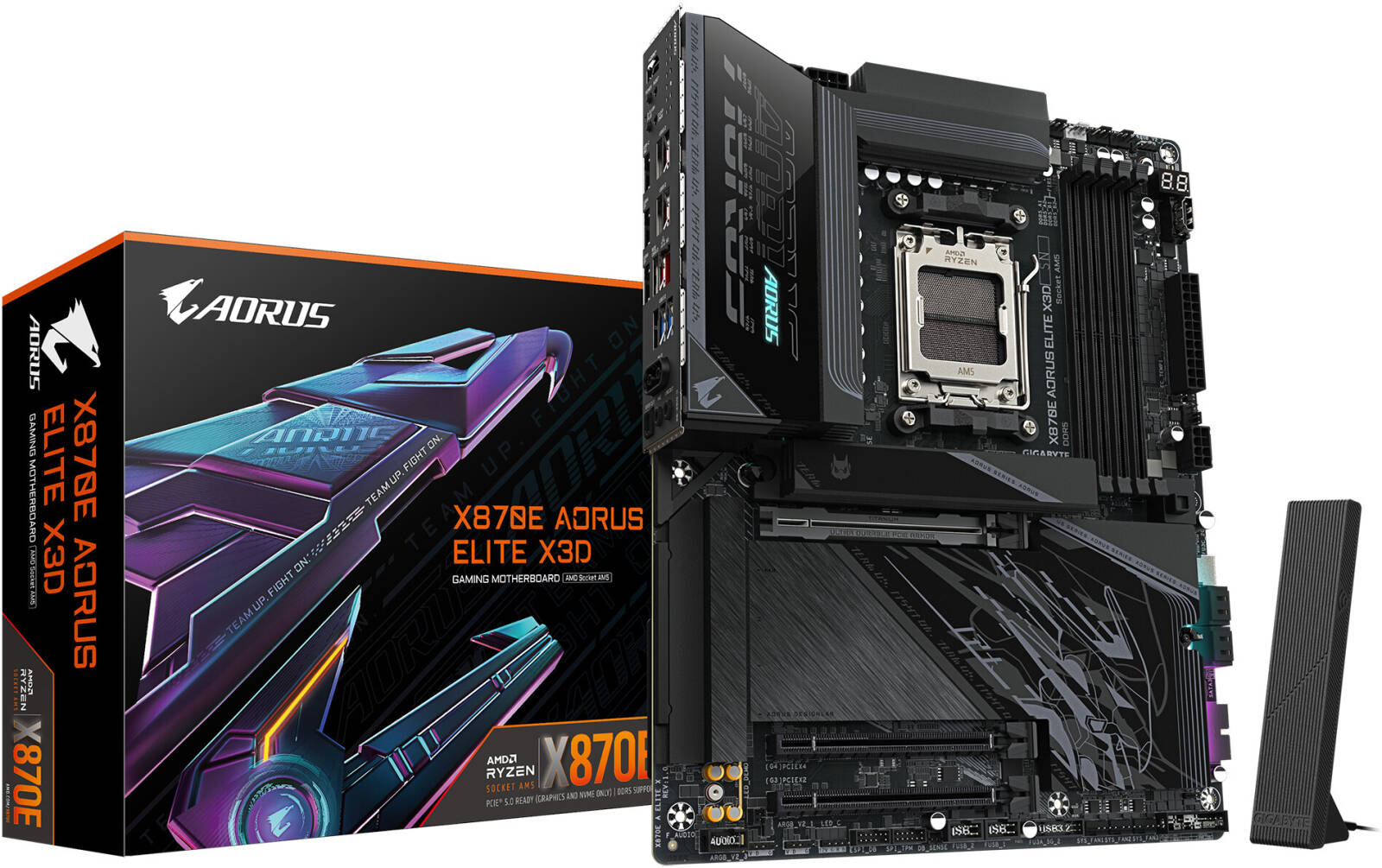 Материнская плата Gigabyte X870E AORUS ELITE X3D