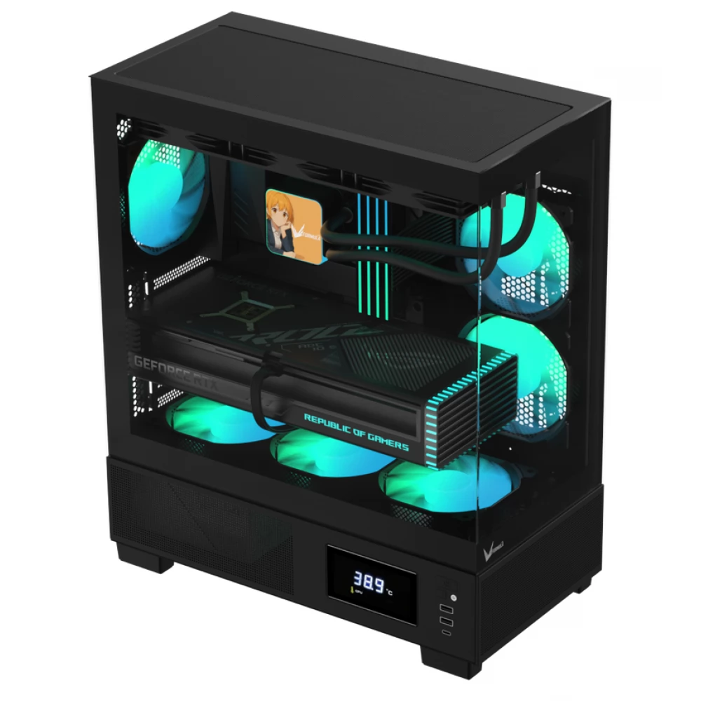 Корпус Formula Crystal E1 Black