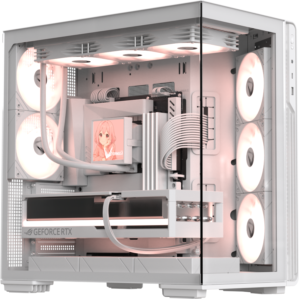 Корпус Formula Crystal Z7 PA White