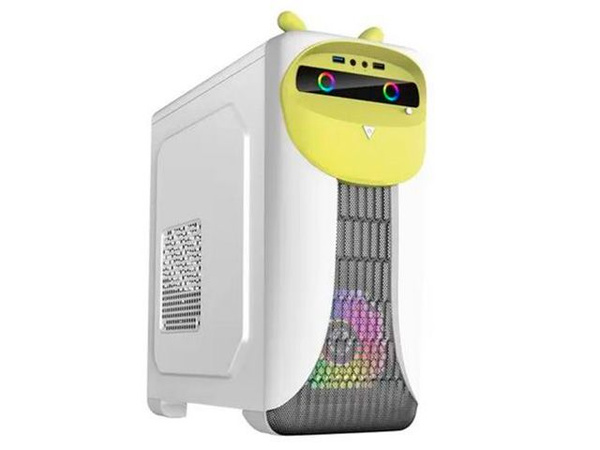 Корпус GameMax Cute OWL White Yellow
