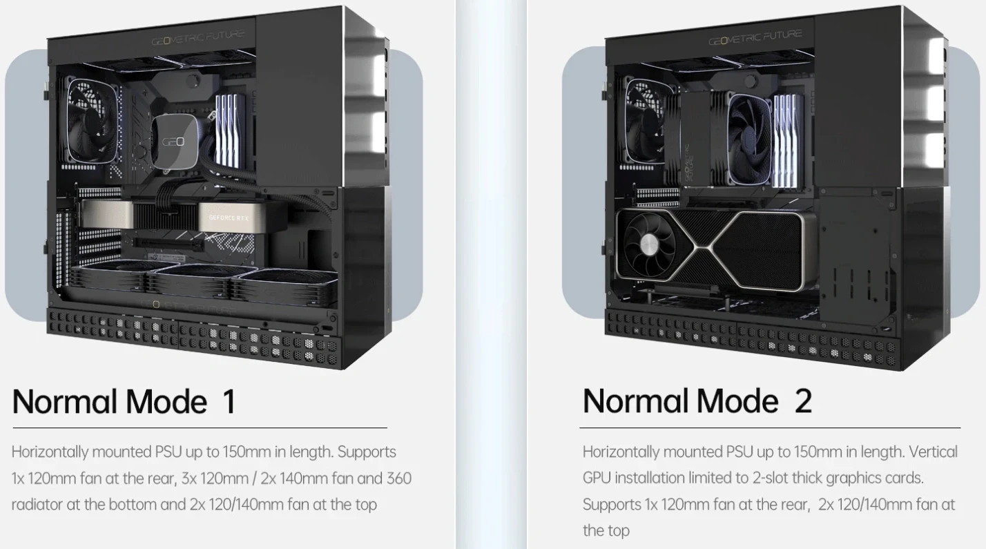 Корпус Geometric Future Model 4 Caliburn