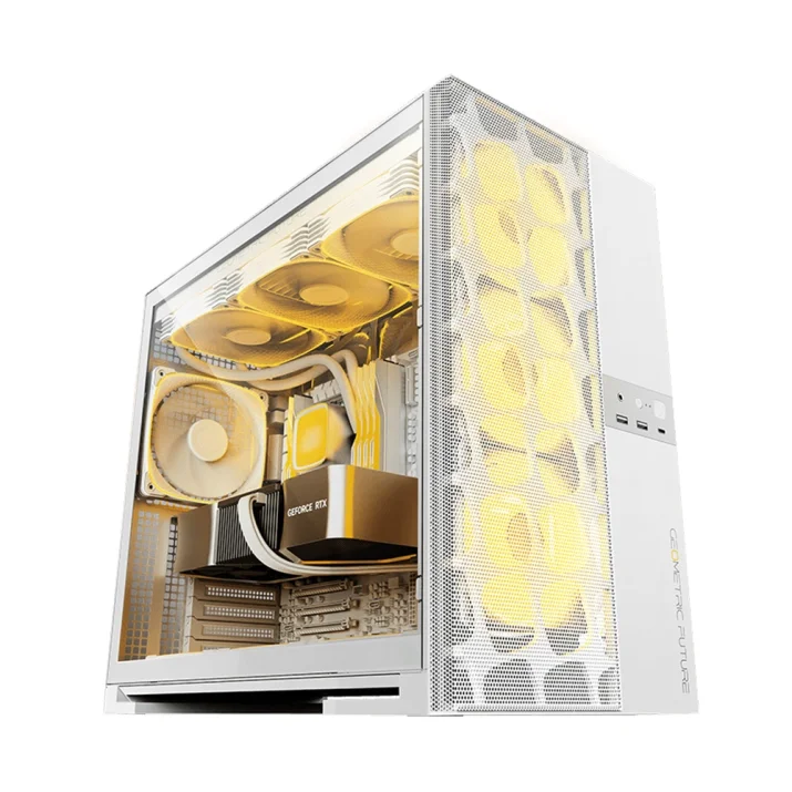 Корпус Geometric Future Model 5 Vent ARGB White