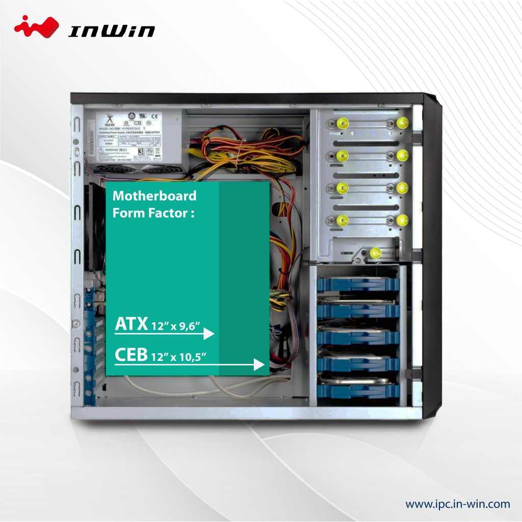 Корпус InWin PE689 600W Black USB3.0