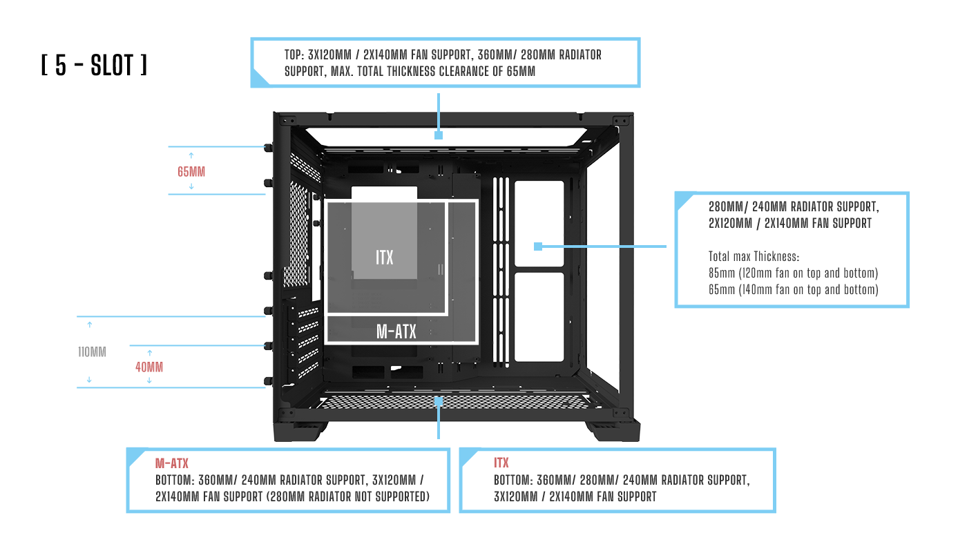 Корпус Lian Li PC-O11 Dynamic Mini Snow White