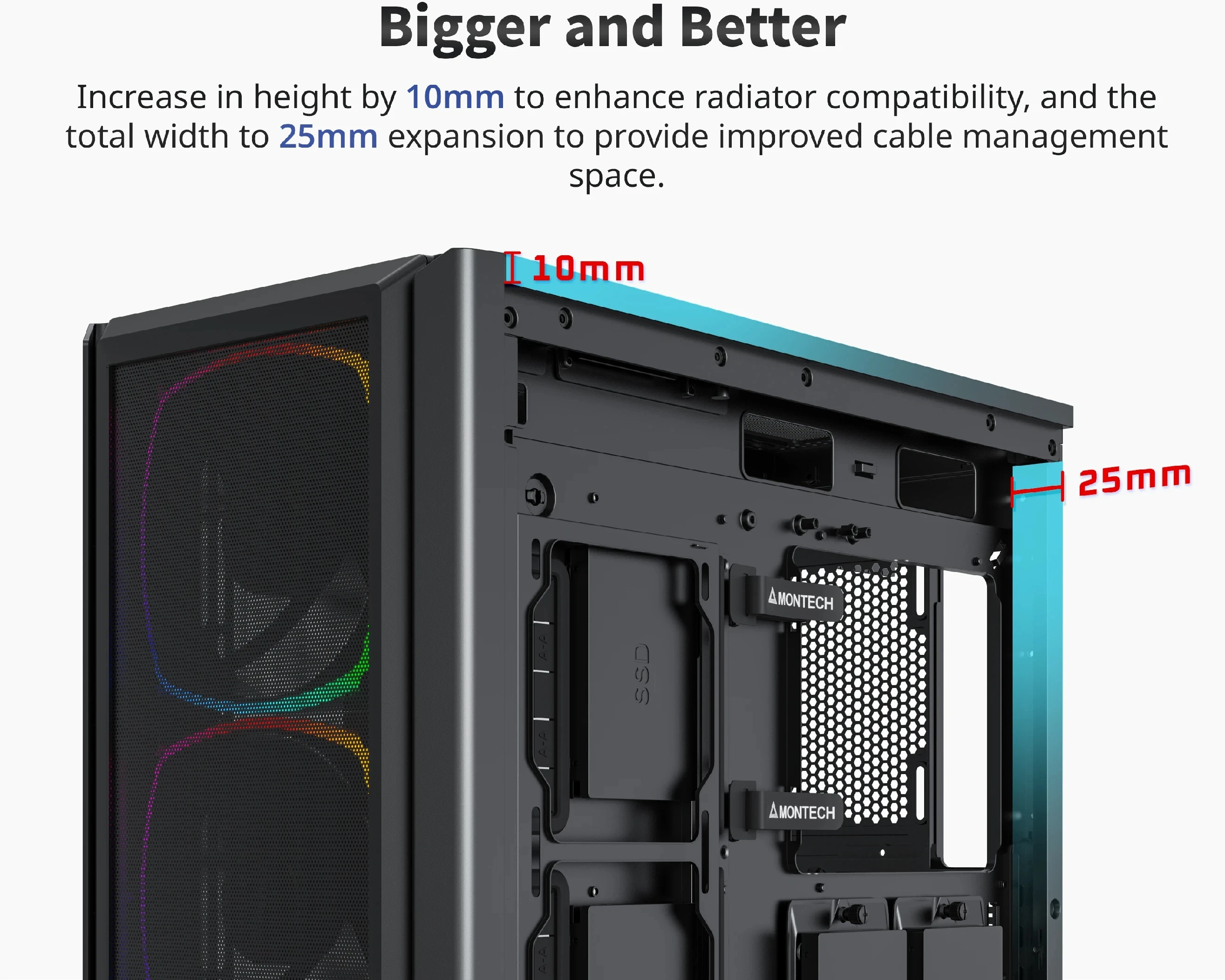Корпус MONTECH SKY TWO GX Black