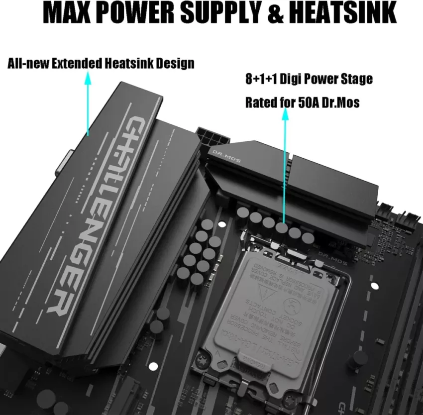 Материнская плата Maxsun Challenger B660M 2.5G