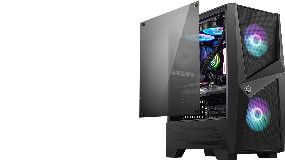 Корпус MSI MAG FORGE 100R Black