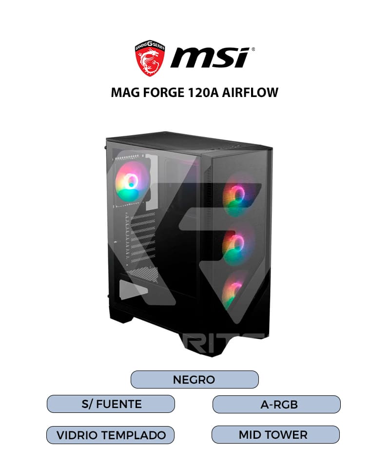 Корпус MSI MAG FORGE 120A AIRFLOW
