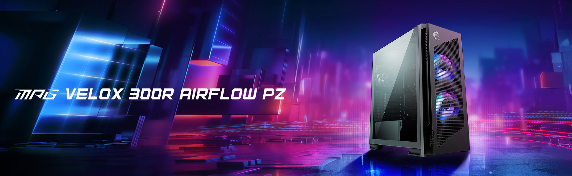 Корпус MSI MPG VELOX 300R AIRFLOW PZ Black