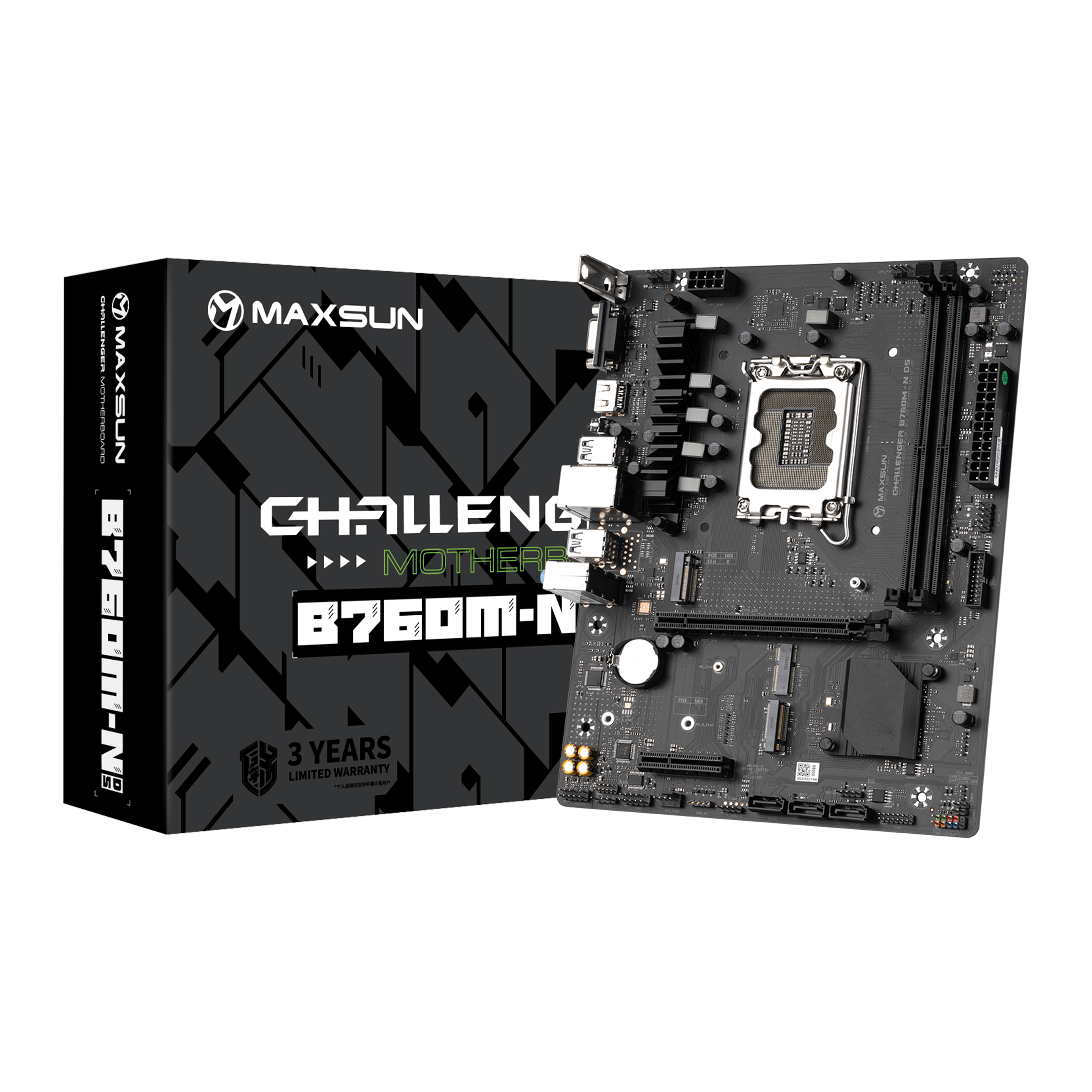 Материнская плата Maxsun Challenger B760M-N D5
