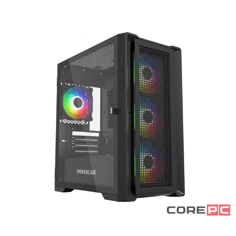 Корпус Powercase Alisio Micro X4B V2 Black