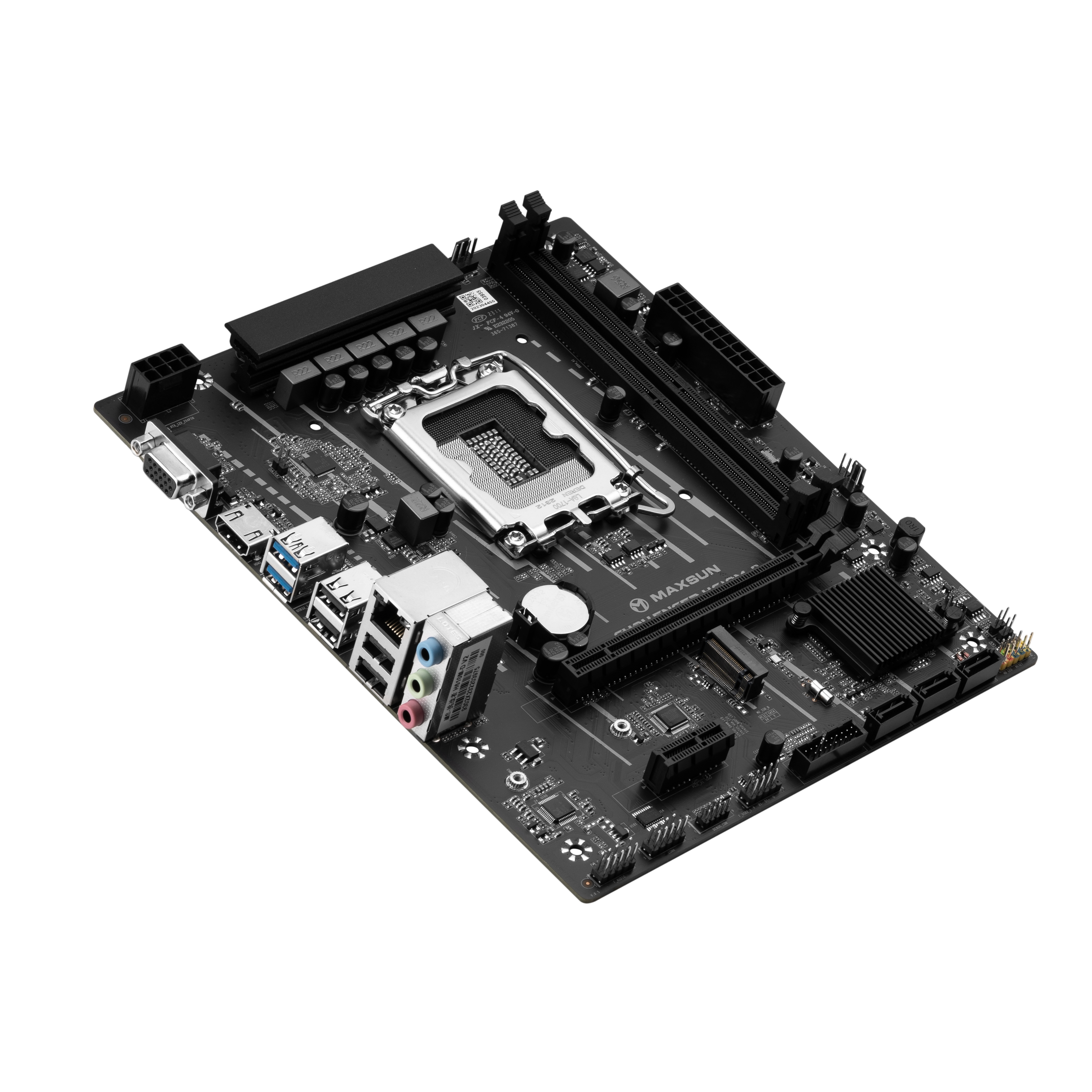 Материнская плата Maxsun Challenger H610M-D (V1/V2)