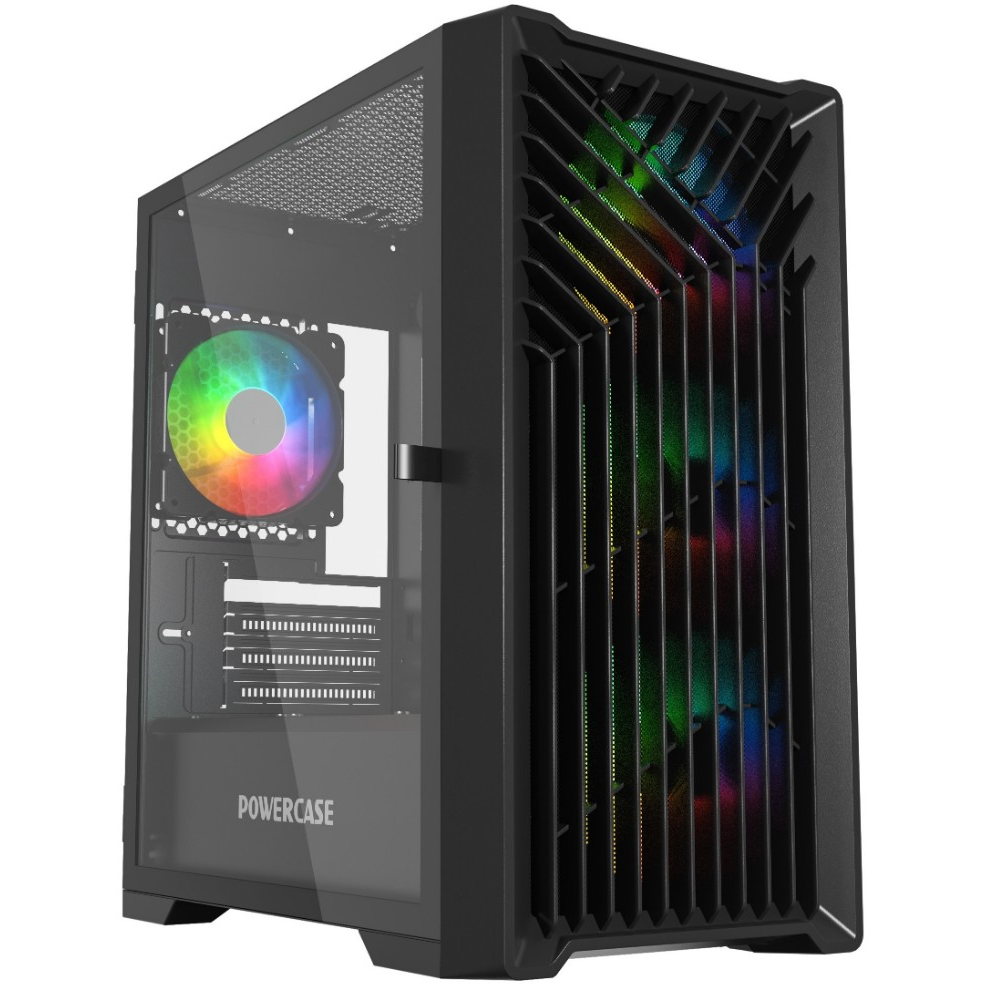 Корпус Powercase Mistral Micro EM20 Black