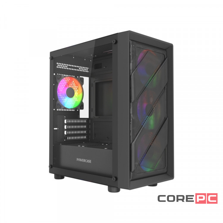 Корпус Powercase Mistral Micro EM21 Black