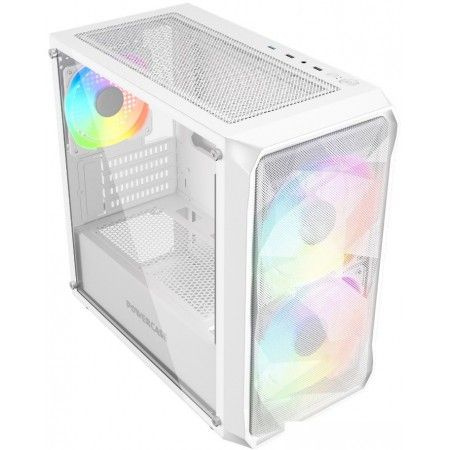 Корпус Powercase Mistral Micro SM06 ARGB White