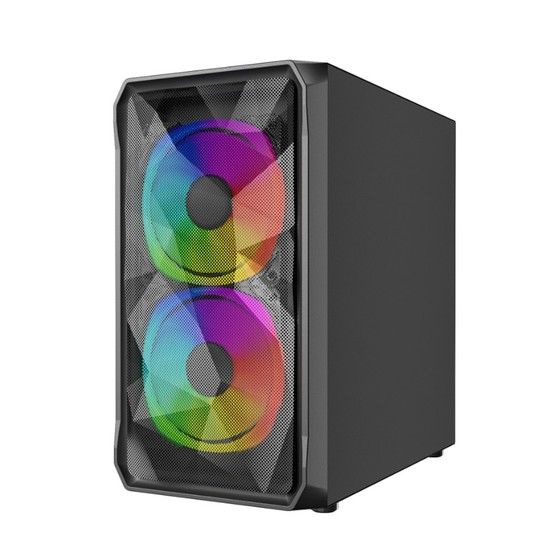 Корпус Powercase Vision Micro M1 ARGB Black