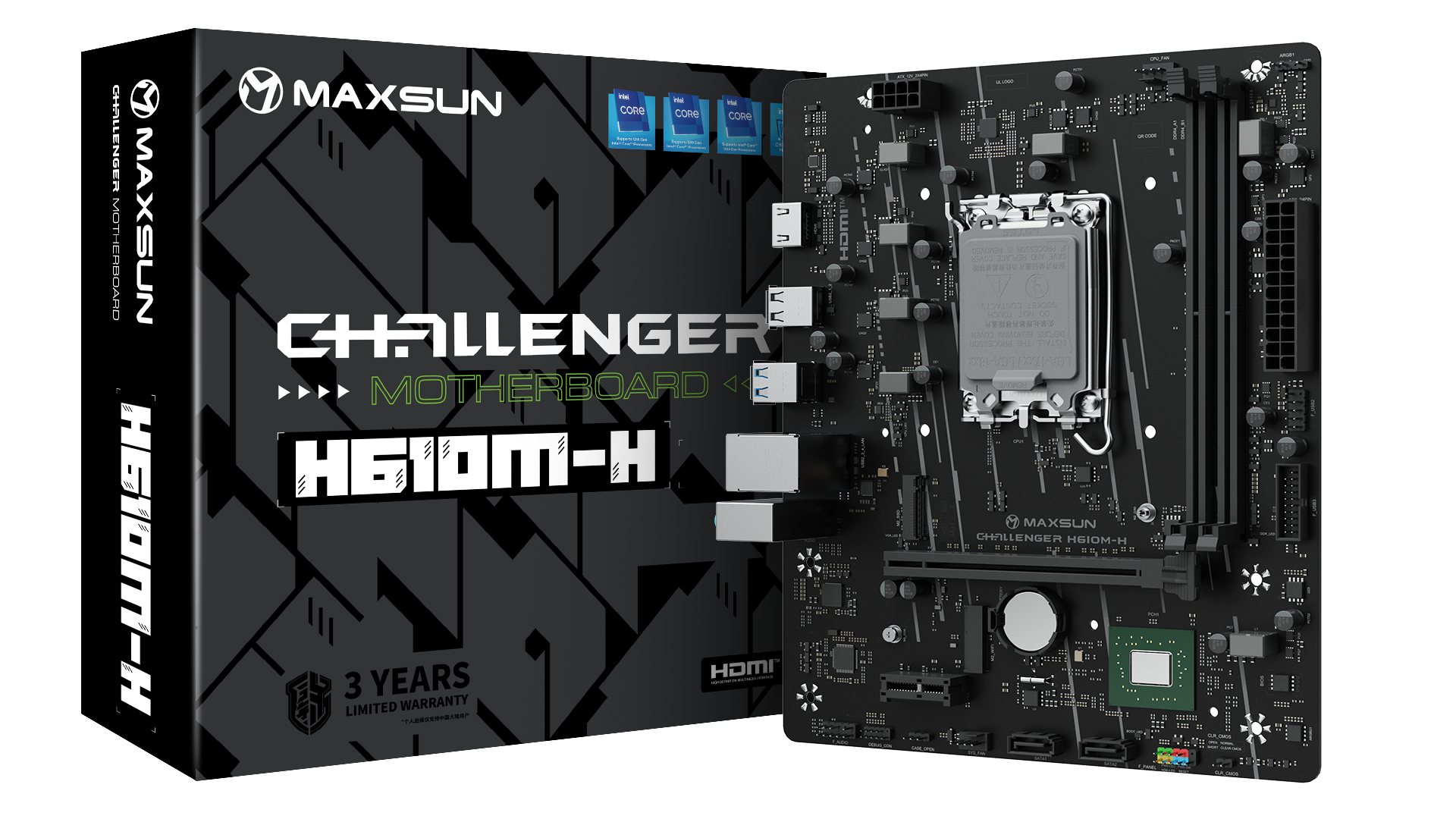 Материнская плата Maxsun H610M-H V1