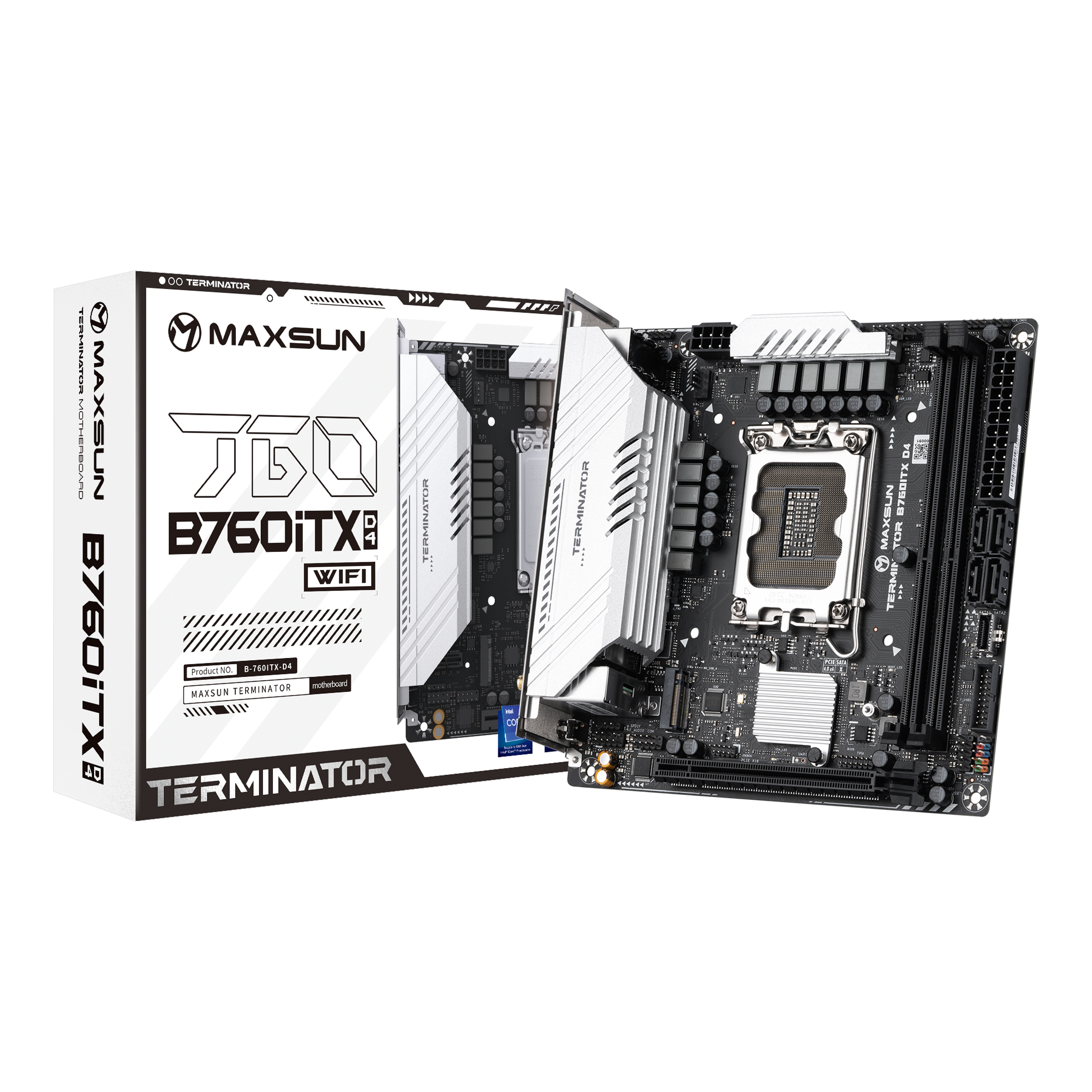 Материнская плата Maxsun Terminator B760ITX D4 WIFI V3